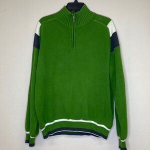 Eddie Bauer Quarter Zip Sweater Men's Size Large